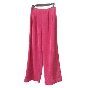 Prologue Pink Wide-Leg Corduroy Pants